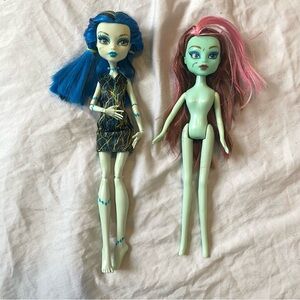 Two Monster High Frankie Dolls
